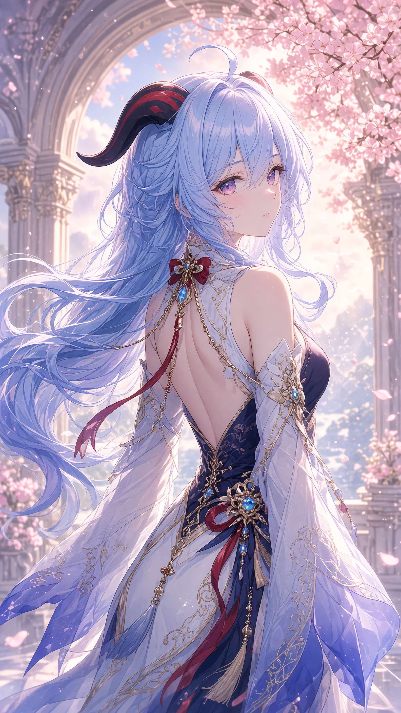 A highly detailed anime fantasy portrait of {argument name="character name" defa