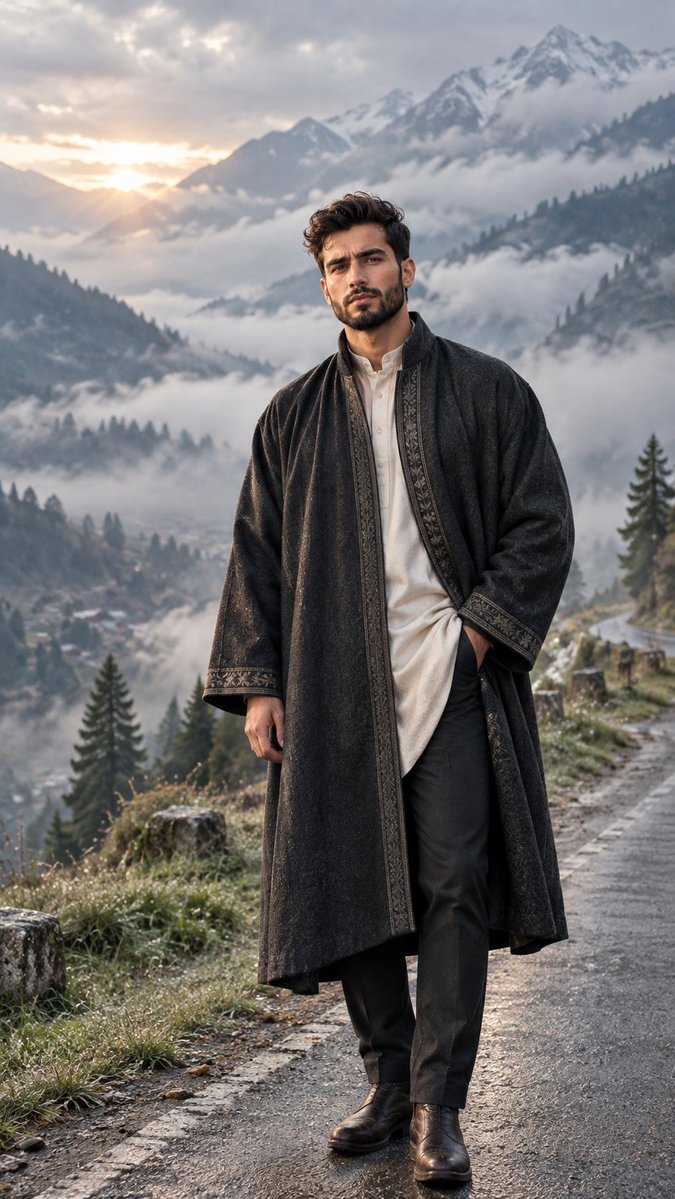 Product Marketing - Cinematic Portrait in Misty Kashmir