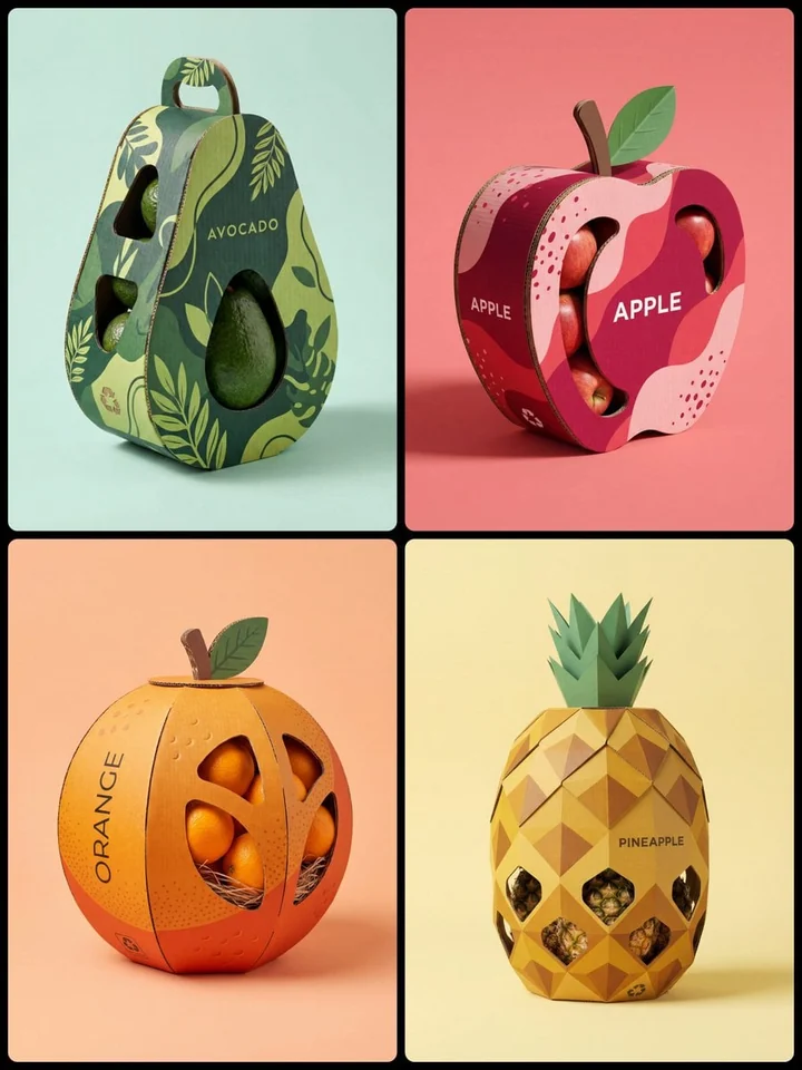 Creative Structural Fruit Packaging